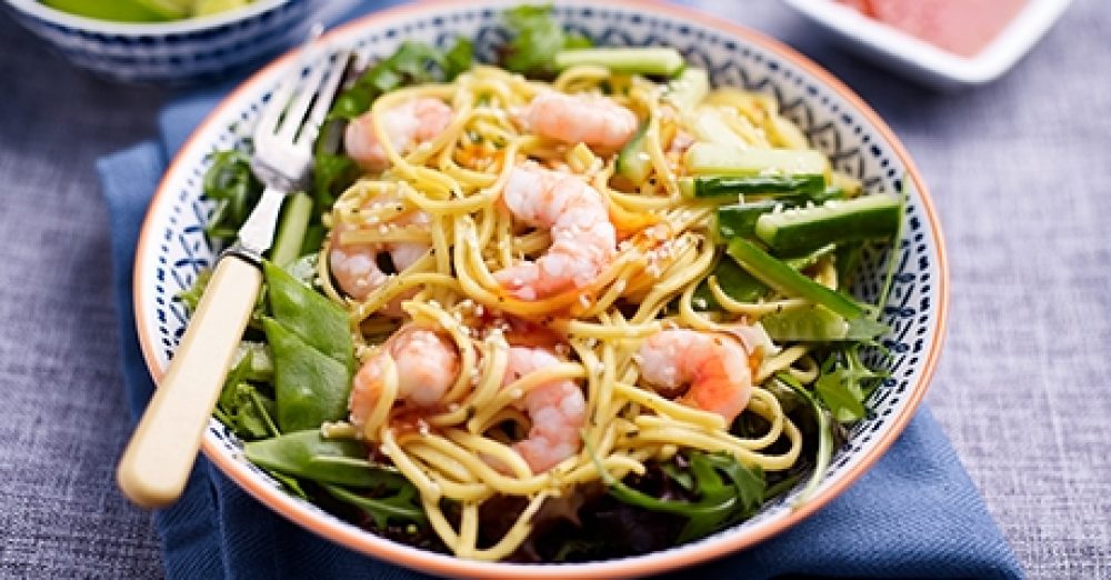 Prawn noodle salad – Bart Ingredients