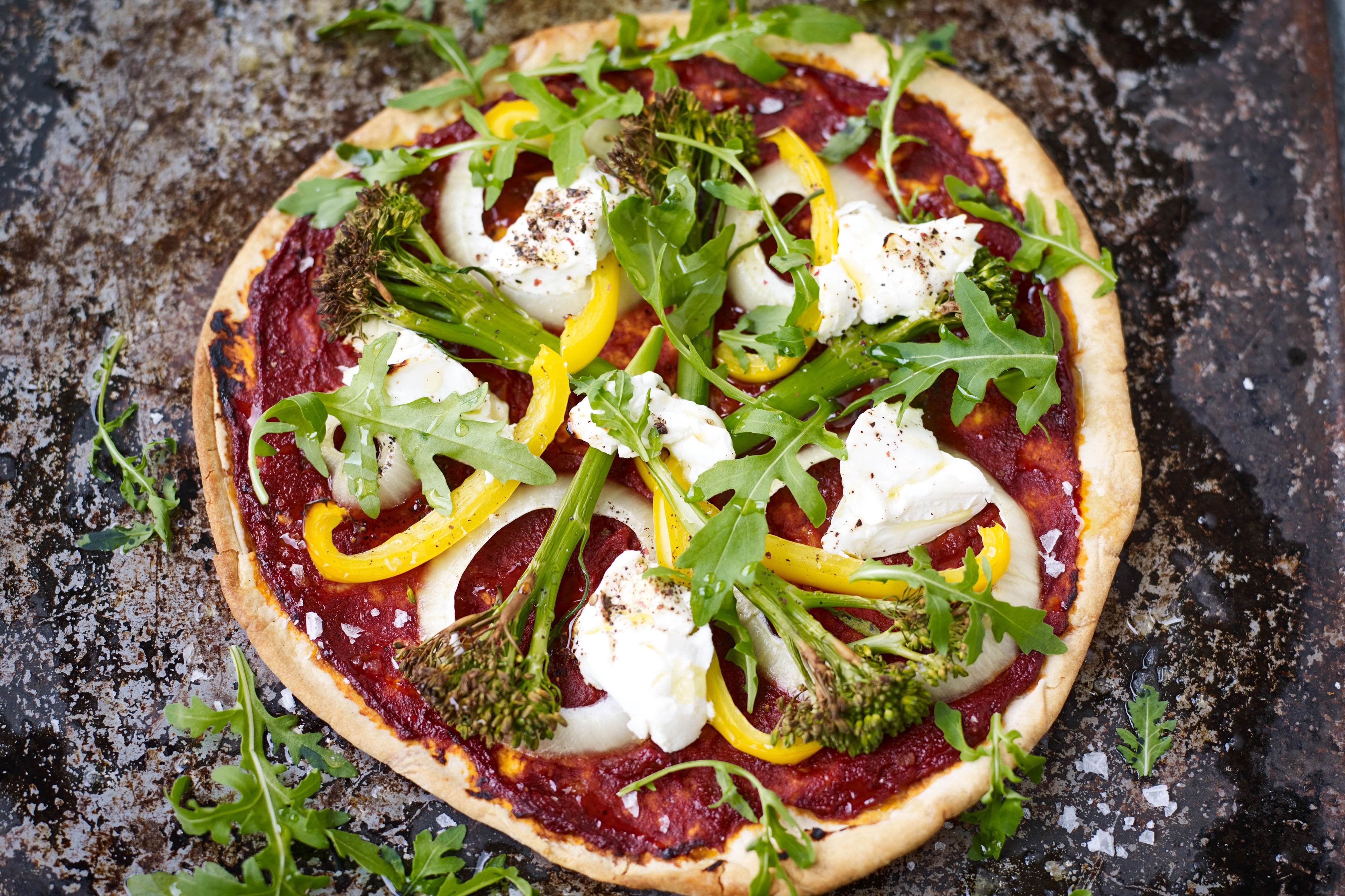 Goats cheese pizza Bart Ingredients